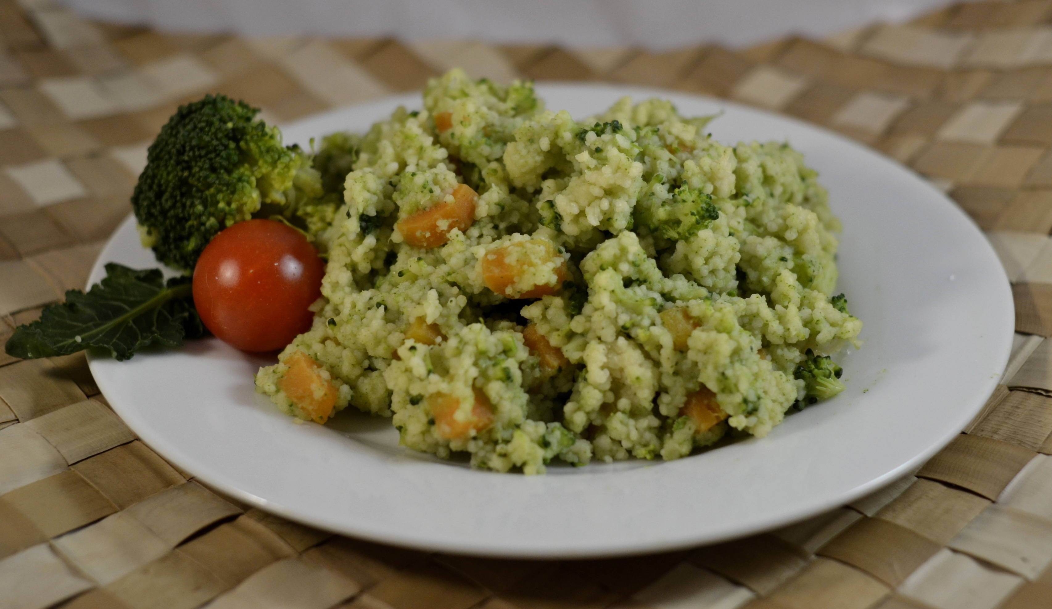 cous cous con broccoli