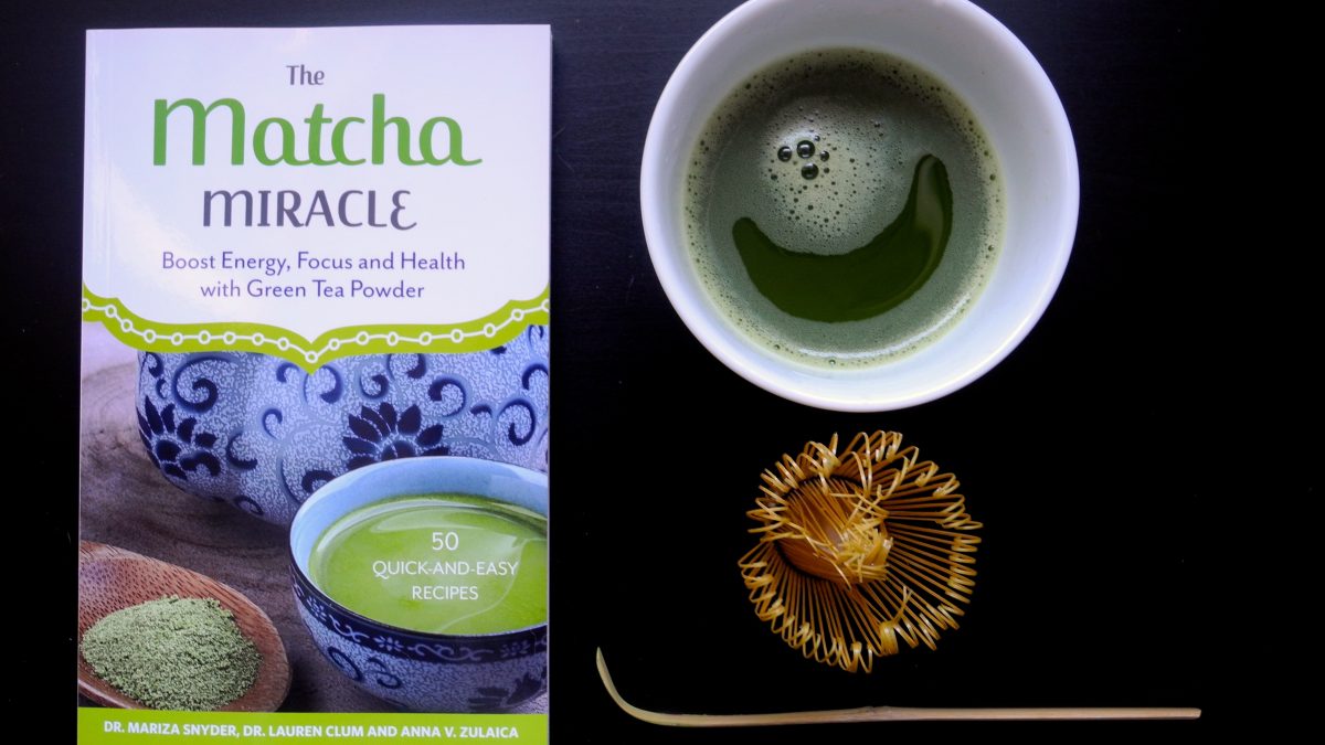 Un libro dedicato al tè verde matcha, The Matcha Miracle