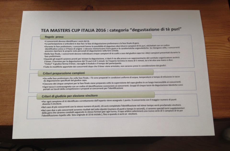 Tea Masters Cup Italia