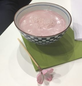 Tea cocktail a base di Sencha giapponese creato da Valentina Mecchia