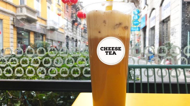 Che cosa è il cheese tea e che sapore ha?