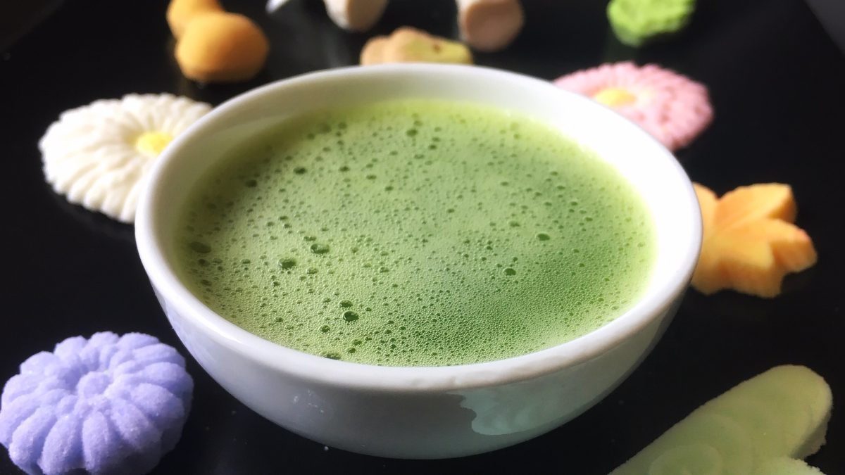 La pasticceria giapponese ha un forte legame con il tè matcha