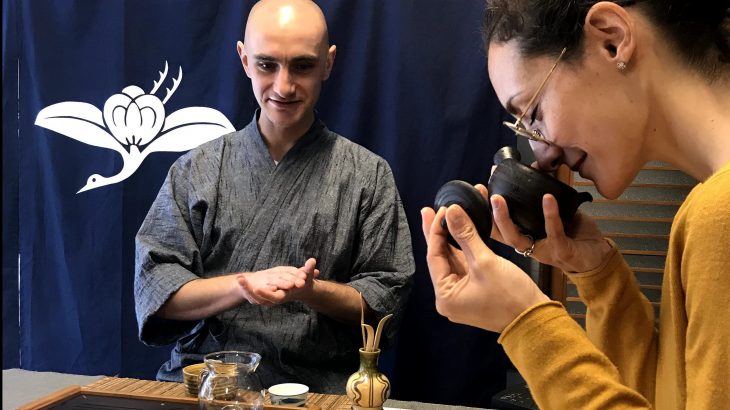 L'incontro con Tayas Sosen, autore del libro The Story of Japanese tea